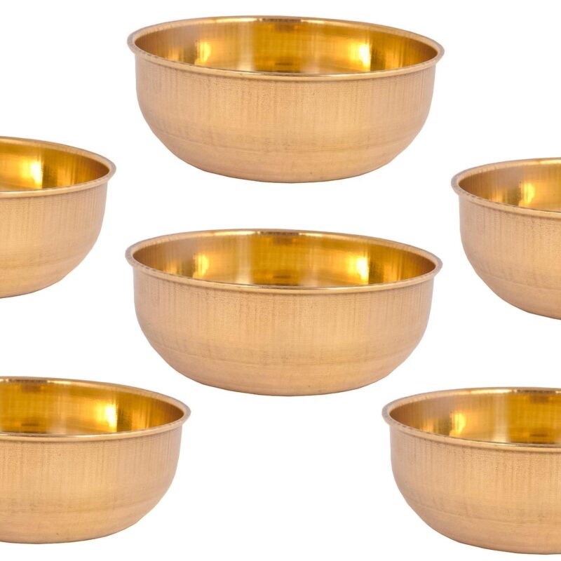 Designer Brass Katori Set