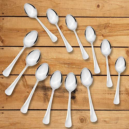 Stainless Steel Spoon Set (12 pcs)